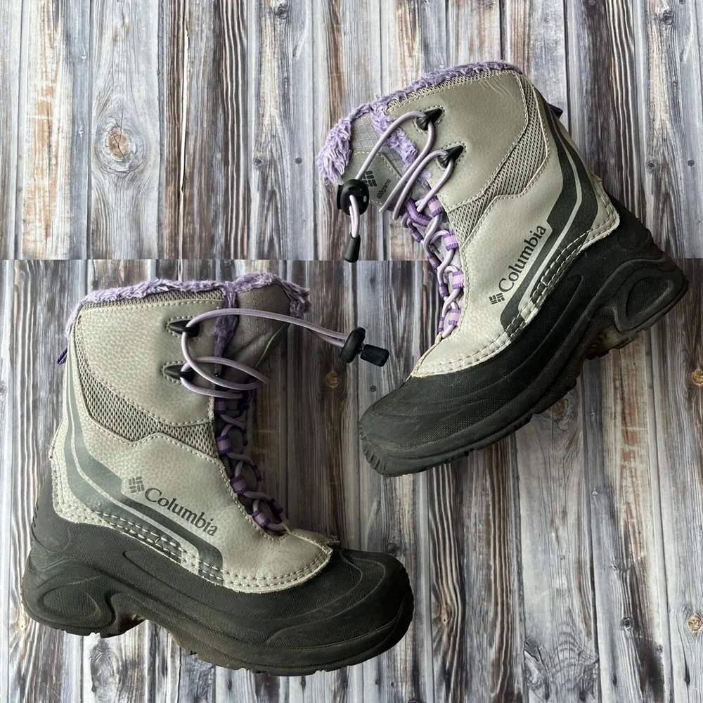 COLUMBIA Girls' Bugaboot Omni-Heat Boot size 3